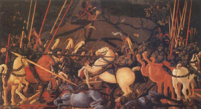 UCCELLO, Paolo The Battle of San Romano France oil painting art